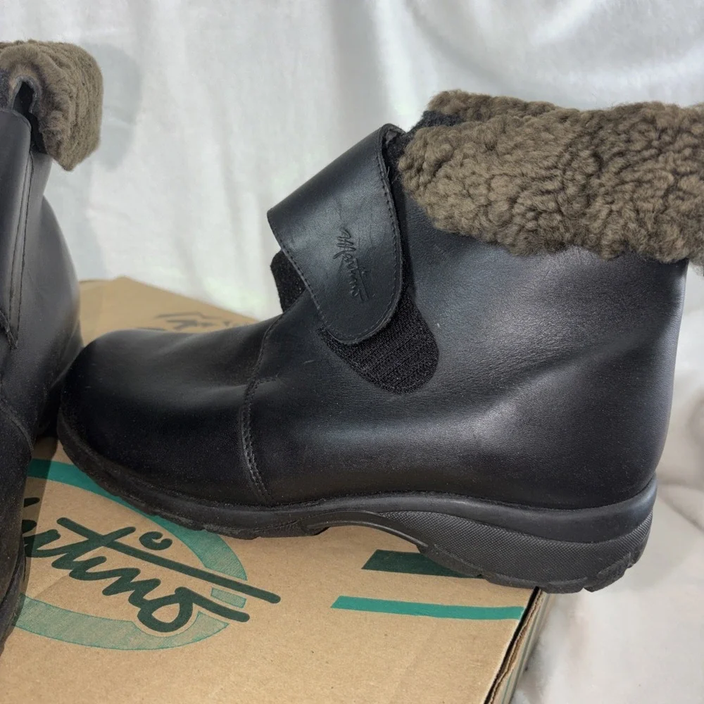 MARTINO POLAR Black WATERPROOF Winter BOOTS Women's 9‎ NEW IN BOX Grunge Y2K